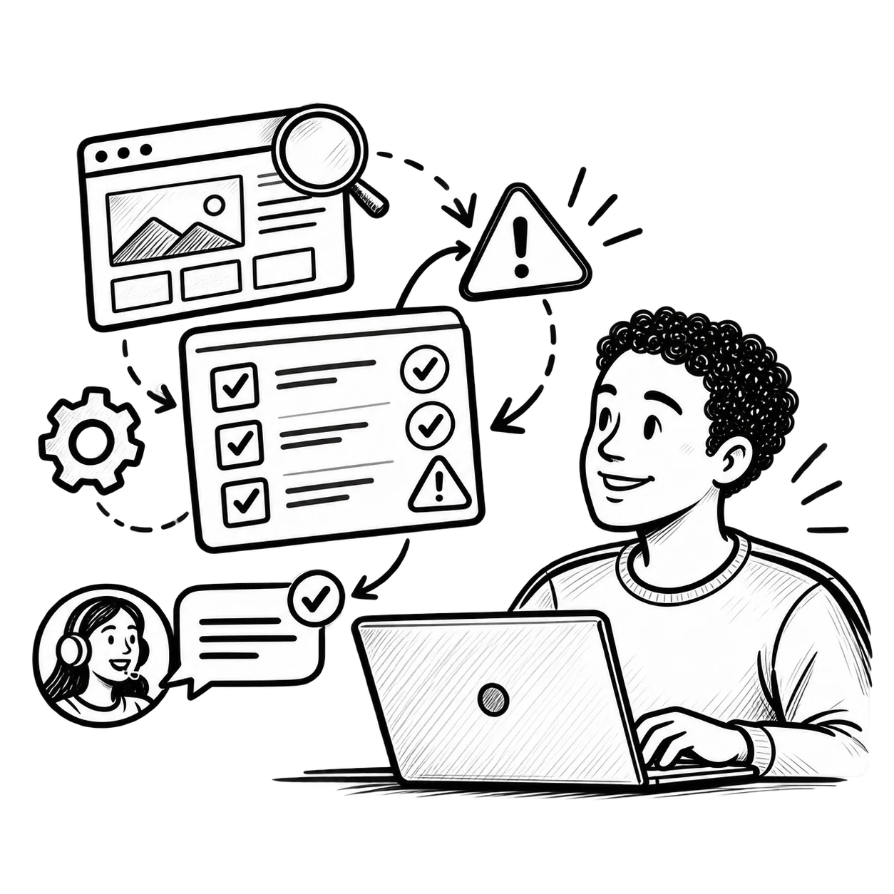 Dominick monitoring website maintenance checks, alerts, and support tasks to catch problems early and keep the site running reliably.