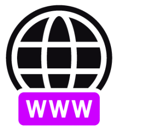 Domain search and registration icon
