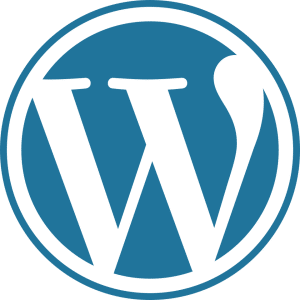 WordPress logo round icon