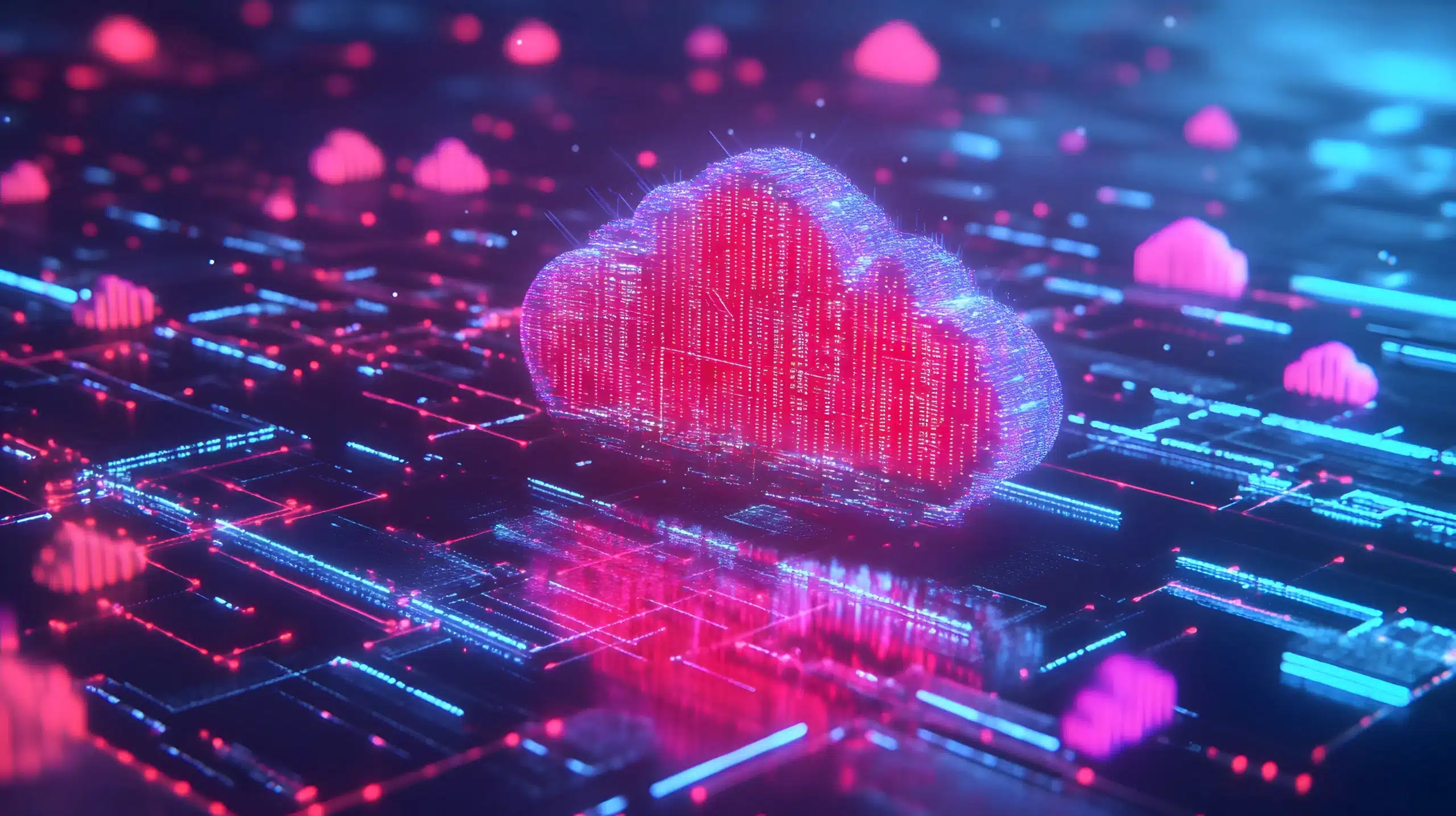 Cloud-based WordPress hosting infrastructure representing modern hosting trends